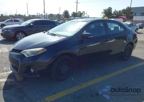 2014 Toyota Corolla S z USA, uszkodzony, nr VIN 5YFBURHE7EP140738